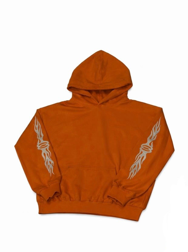 Orange Flaming Unity Hoodie
