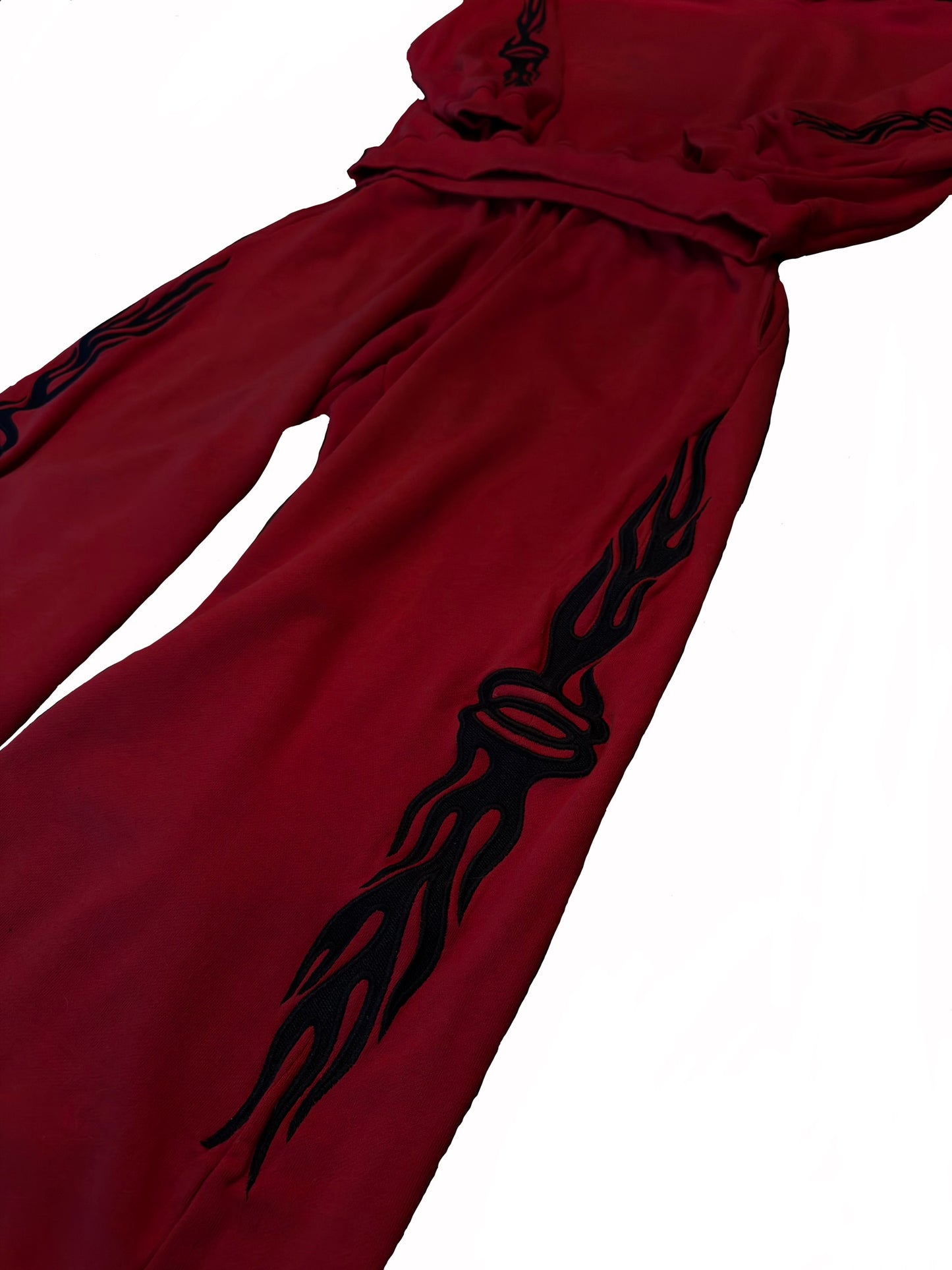 Red Flaming Unity Sweatpants